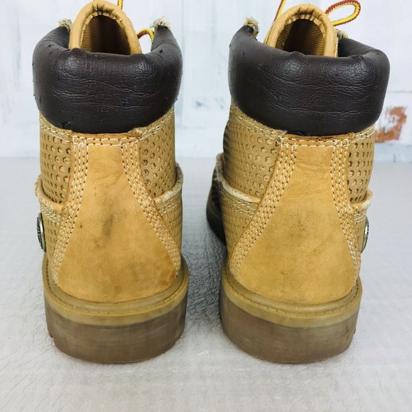 TIMBERLAND Vent Tech Wheat Grade School Boots Size 4.5 27975 - Picture 5 of 7